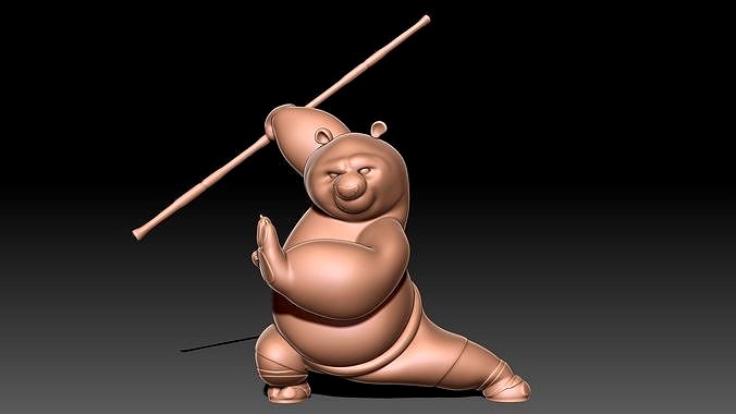 Kung Fu Panda po | 3D