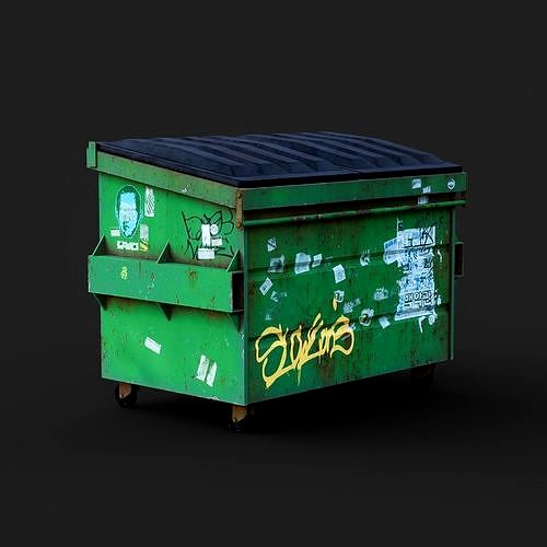 LOW POLY - DUMPSTER