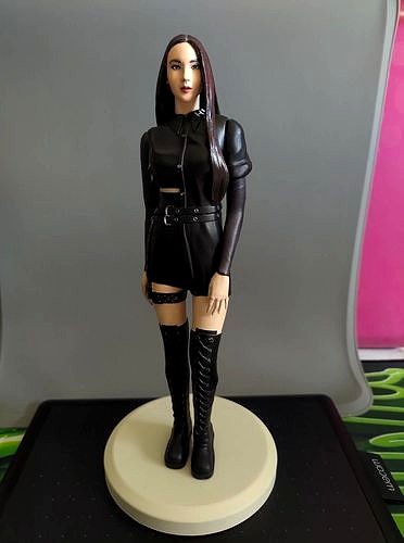 Black Pink - Jisoo Fan Art | 3D