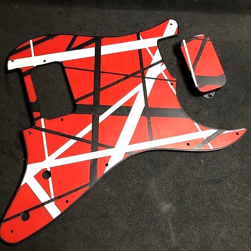 EVH Tribute Scratchplate for Fender Stratocaster | 3D