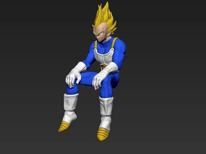 Sad Vegeta | 3D