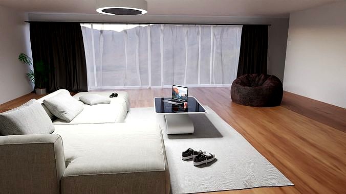 Livingroom interior design forniture  | 3D