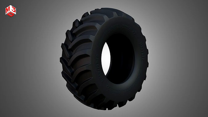 Tractor Tire 001 - One Piece