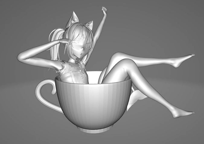 Cat Gura figure | 3D