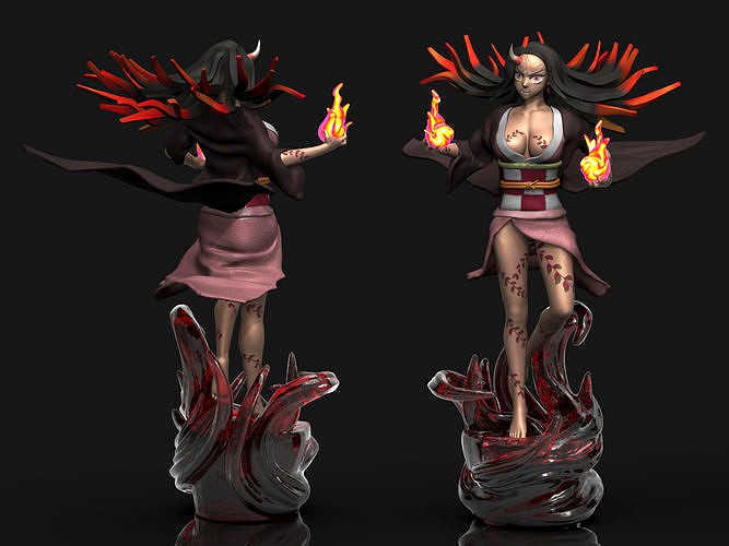 Kamado Nezuko 3D Printable 3 | 3D