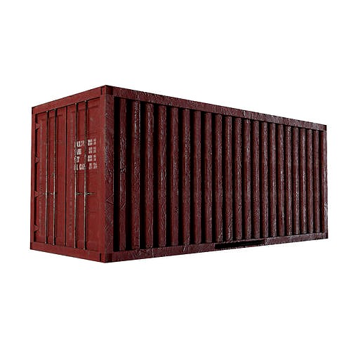 Cargo Container - Red
