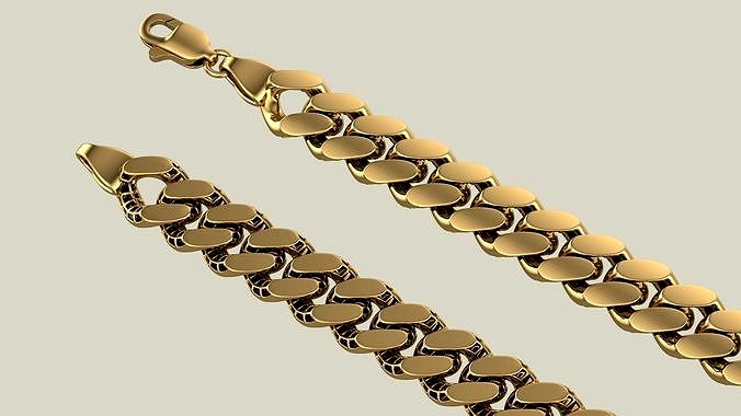 Gourmet Bracelet Chain | 3D