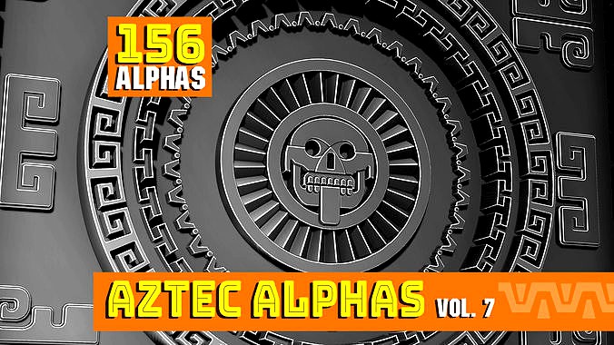 Aztec ALPHA BRUSHES Volume 7