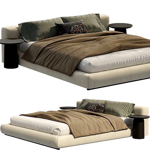Flexform Groundpiece Bed