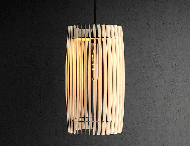 Wood Pendant Lamp 3