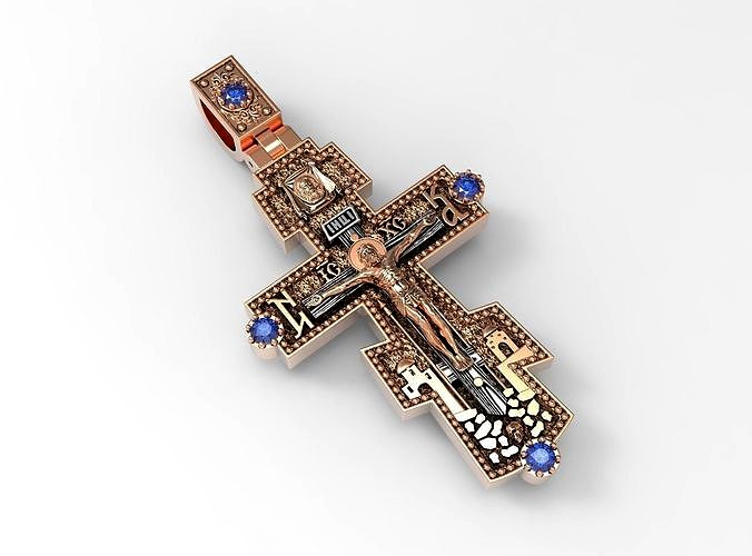 Orthodox cross ONLY FOR CNC  | 3D