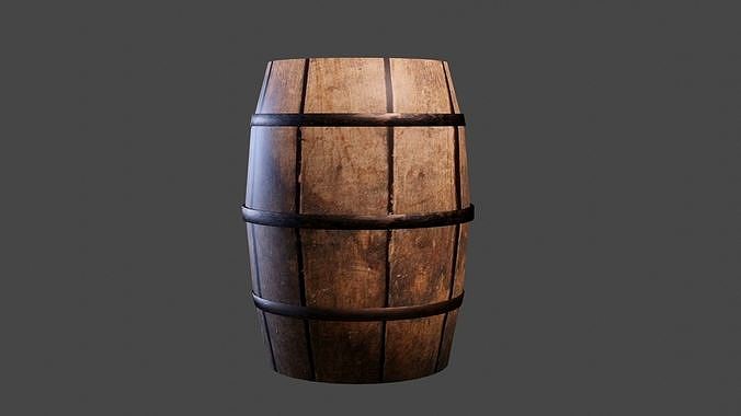 barrel 3d object