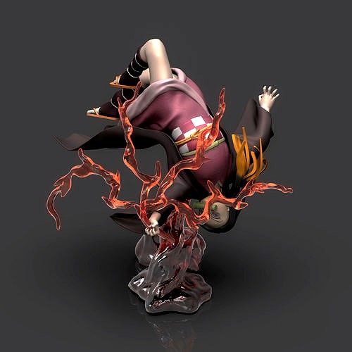 Kamado Nezuko 3D Printable  2 | 3D