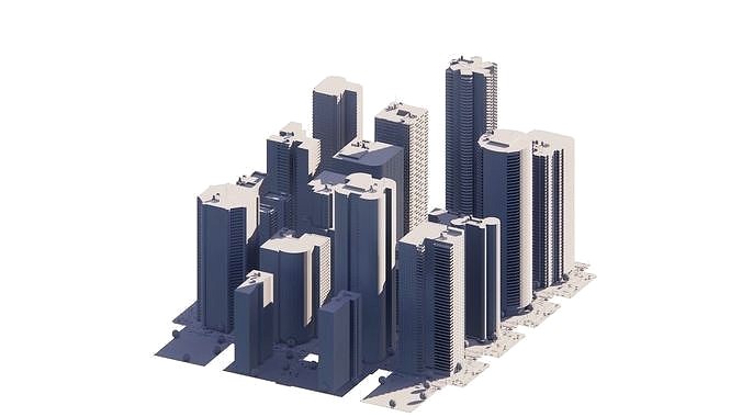 City  3D model