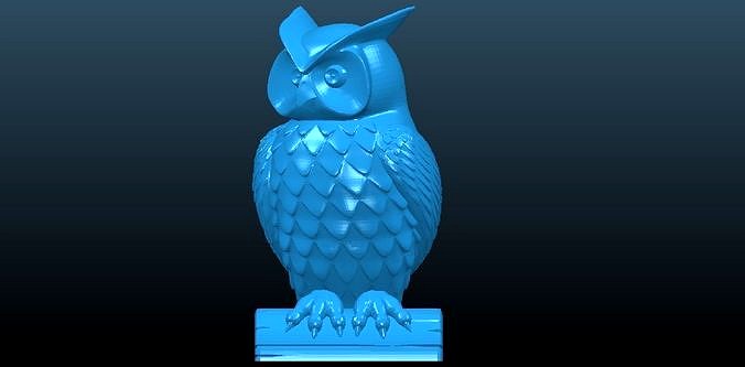 Owl 3D print model | 3D