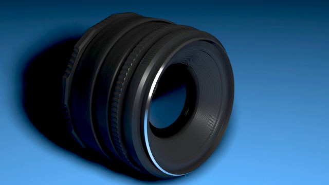 Helios 44-2 3D Model