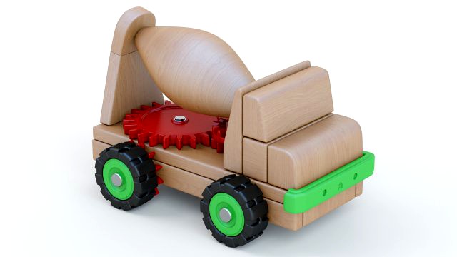 Toy Car Truck Large Concrete Mixer