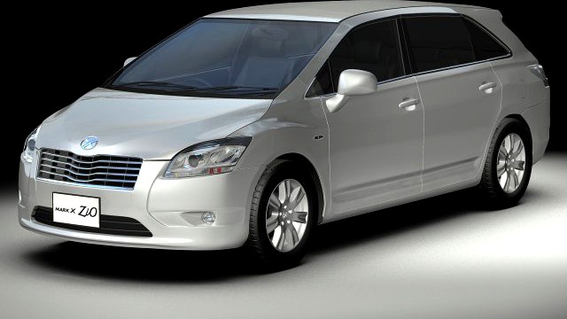 2008 Toyota Mark X Zio 3D Model