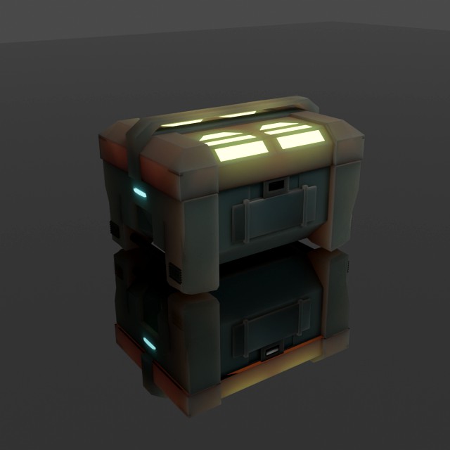 Lowpoly Crate