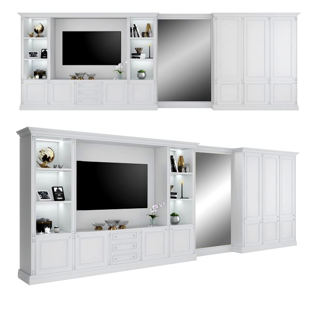 tv cabinet with wardrobe by fc shape