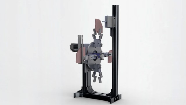 industrial forklift assembly