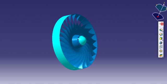 jet engine fan