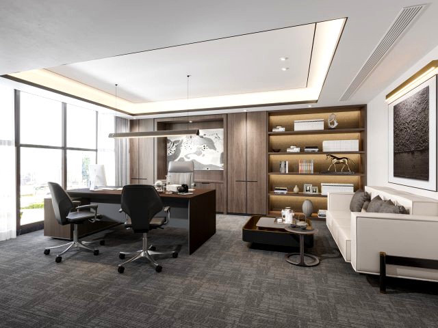 modern general managers office