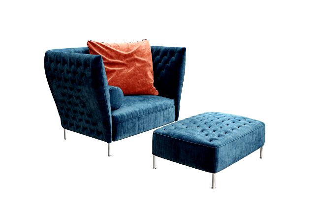 saba italia armchair