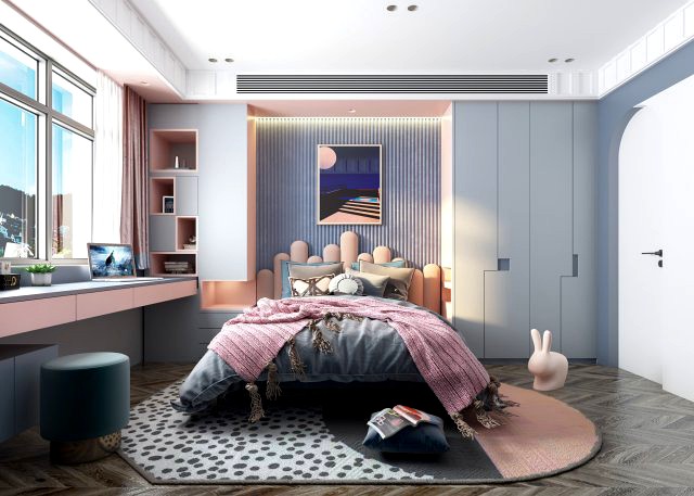 modern childrens room