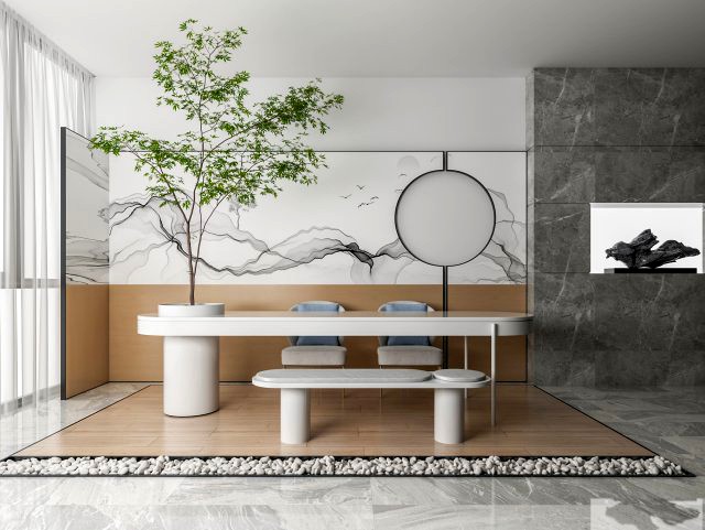 modern teahouse