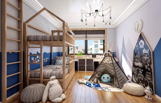 nordic childrens room