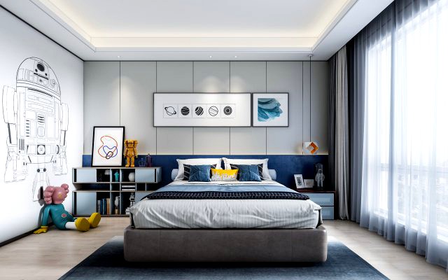 modern childrens room