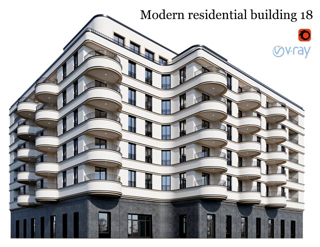 Modern residential building 18