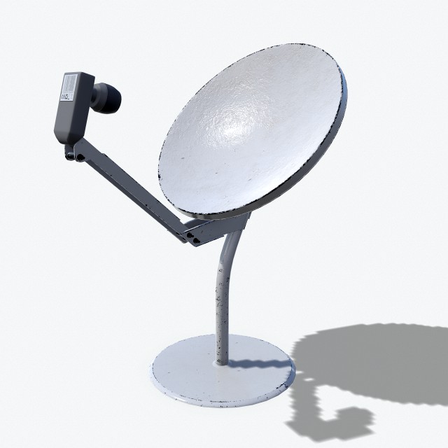 small satellite dish