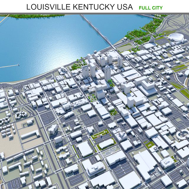 Louisville kentucky city usa 80km