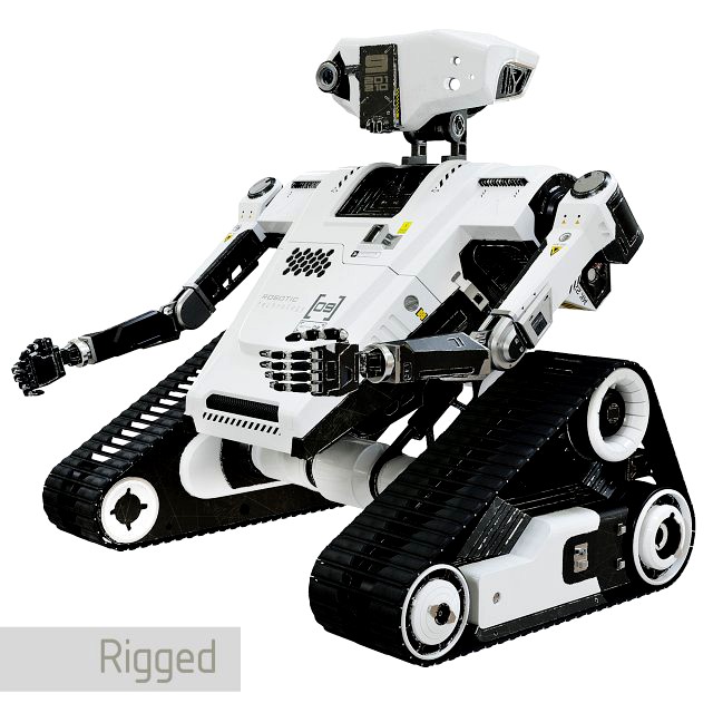 robot rt model 10 high-poly