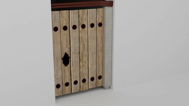 wood door