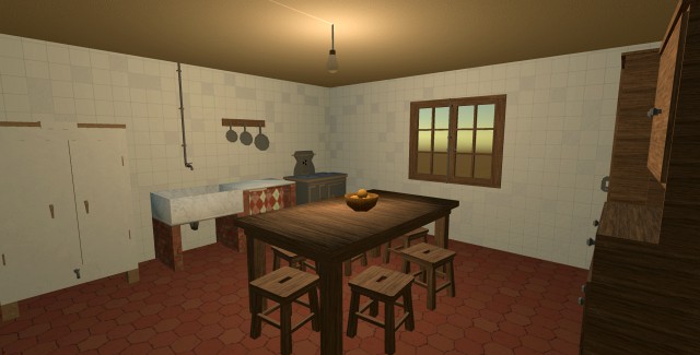 Old kitchen