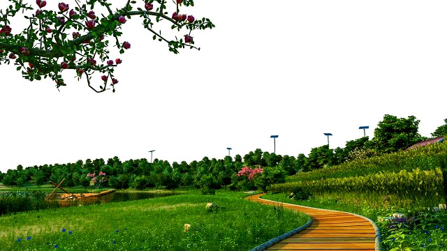 residential community landscape 91