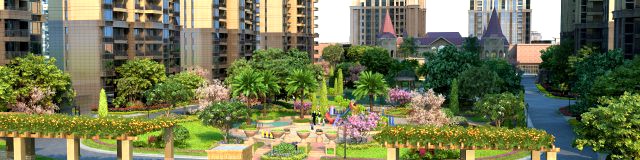 residential community landscape 92