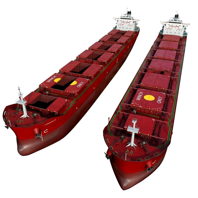 bulk carrier red