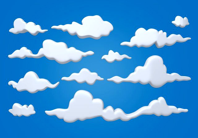 clouds cartoon 03