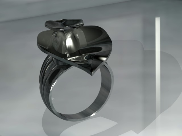 leaves - ring 21 - anillo
