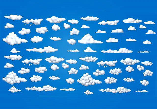 clouds cartoon 02