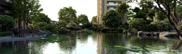 residential community landscape 16