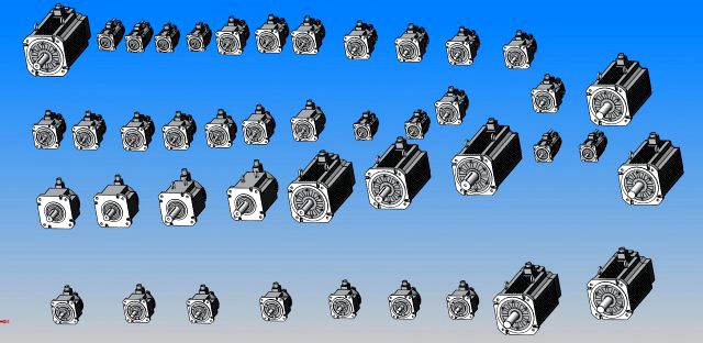 yaskawa servo motor 43 specifications in total