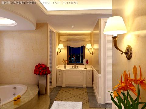Bathroom 008 3D Model