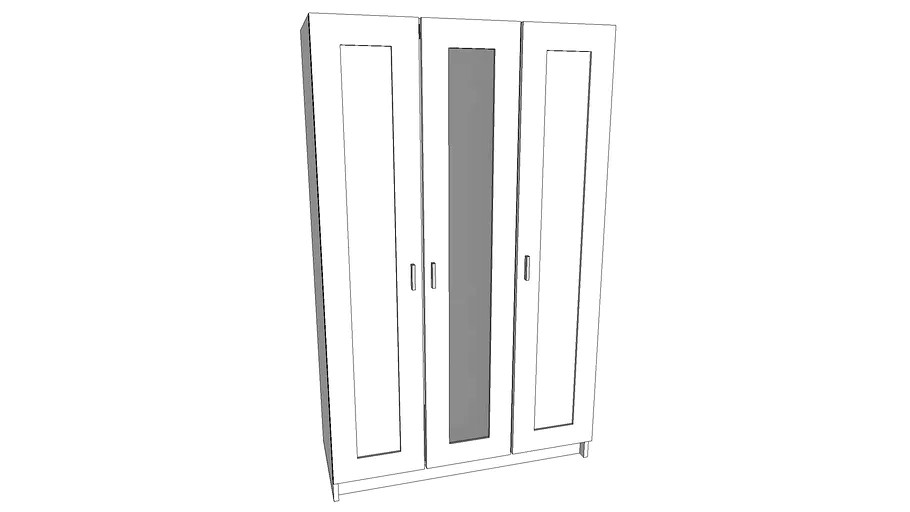 Szafa IKEA Brimnes 3d model