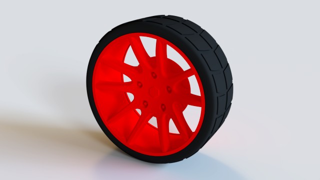 tire and rim lego