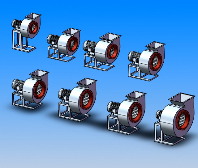 11-62 low noise multi wing centrifugal fan 8 specifications